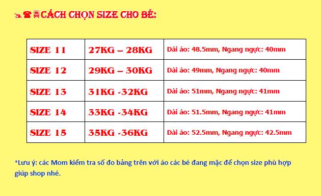 Áo thun bé trai size đại từ 25kg - 36kg (sales sốc)