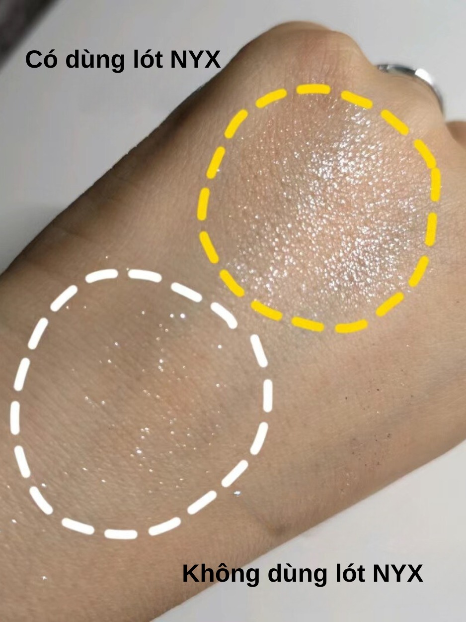 Kem lót dán nhũ kim tuyến NYX Glitter Primer