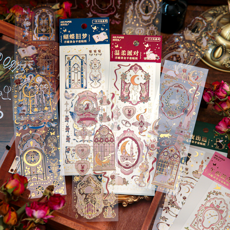 Sticker ảnh trang trí Scrapbook, sổ tay, vở - [ 148 ]