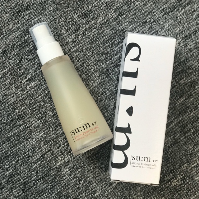 [HCM]Xịt Khoáng Nước Thần - Su:M37 Secret Essence Mist 60Ml
