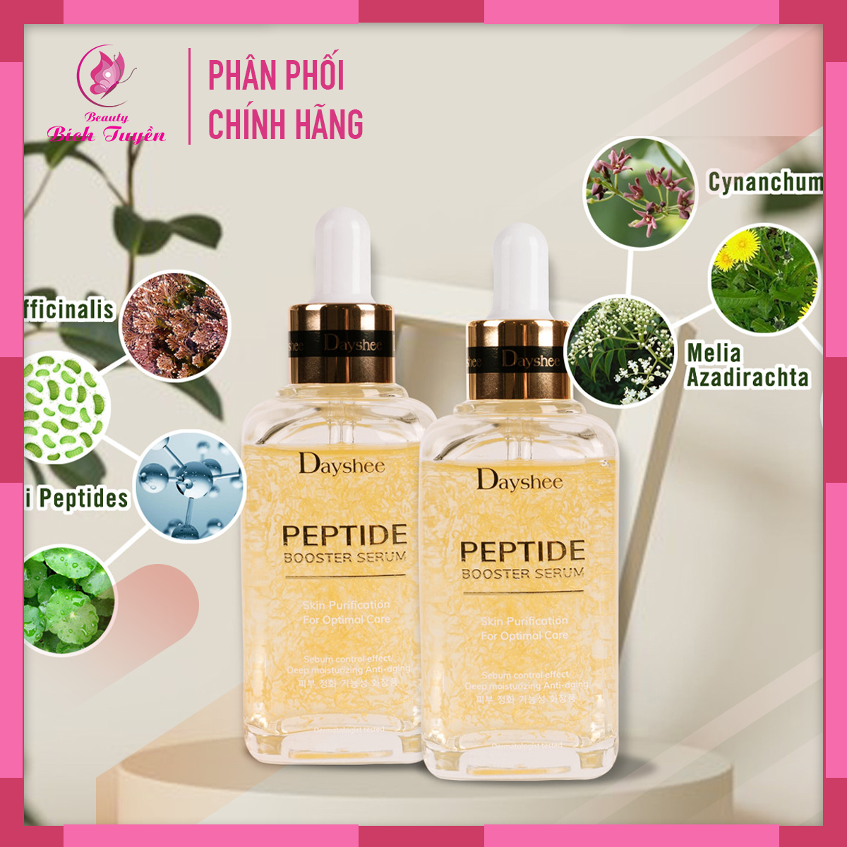 Serum Tinh Chất Chống Lão Hoá 𝐏𝐄𝐏𝐓𝐈𝐃𝐄 𝐁𝐎𝐎𝐒𝐓𝐄𝐑 𝐒𝐄𝐑𝐔𝐌 𝐃𝐀𝐘𝐒𝐇𝐄𝐄