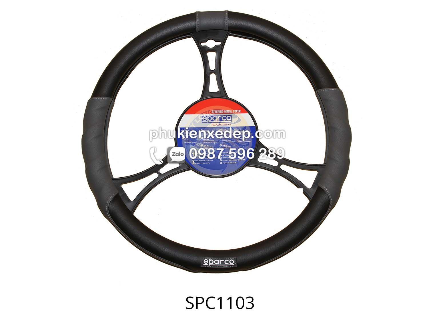 Bọc vô lăng Sparco chính hãng 1103GR