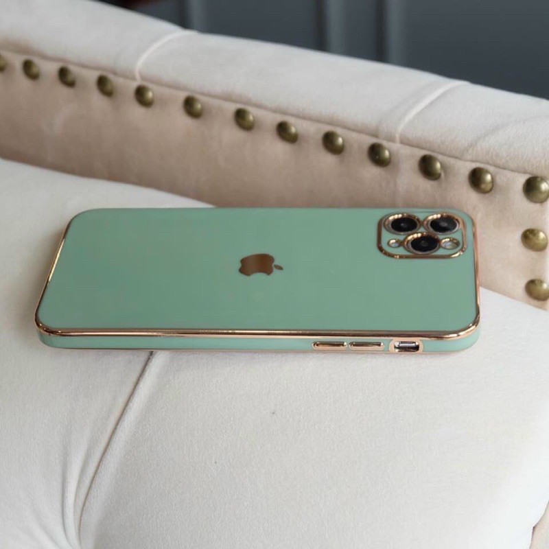 Ốp Lưng Iphone 6, 6s, 6s plus, 7plus, 8plus Độ Iphone 12 Viền Vuông
