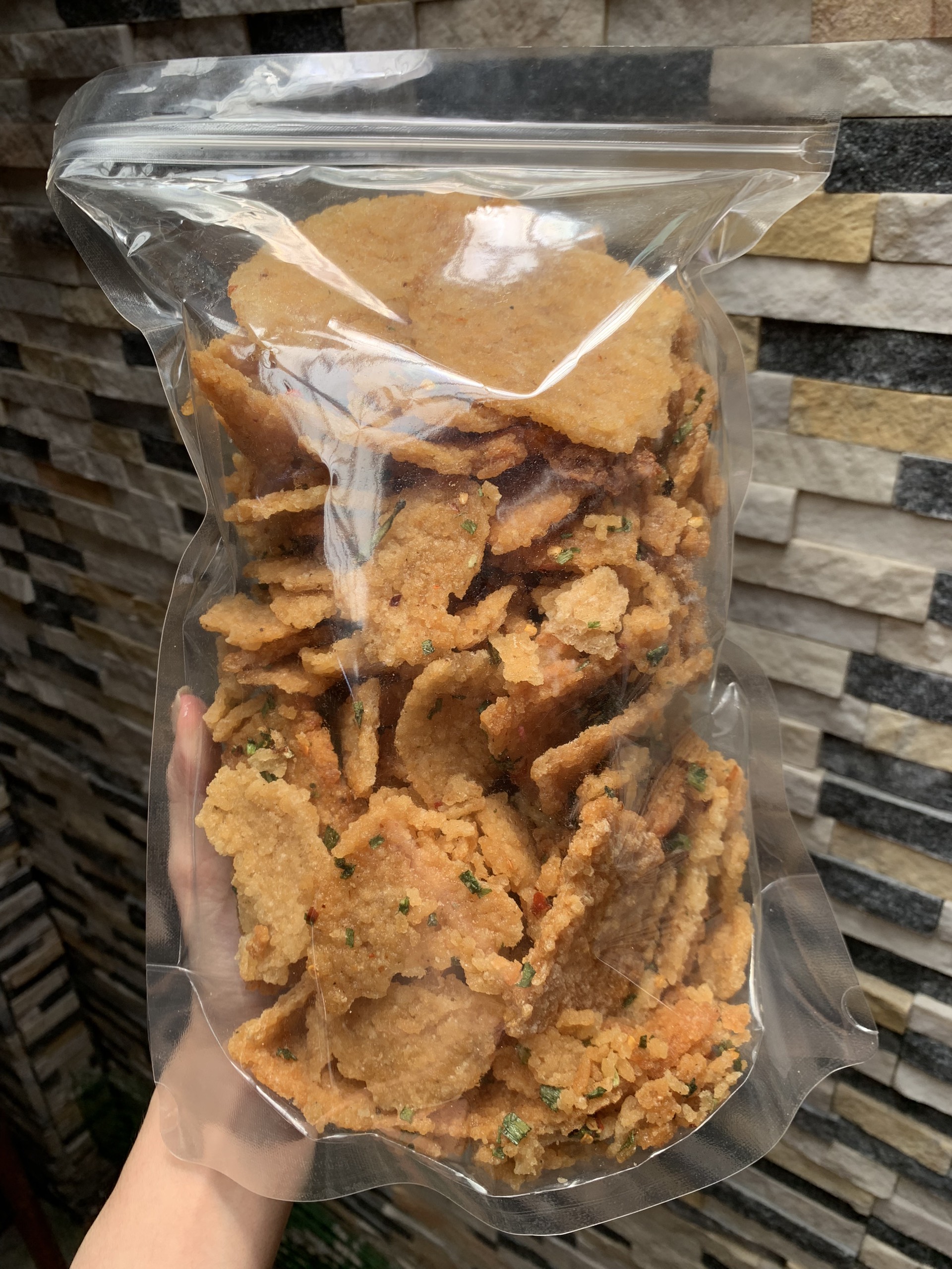 1KG Cơm Cháy Mắm Hành Bể Loại Ngon ( Ít bể - Giòn Ngon - Đậm Vị)