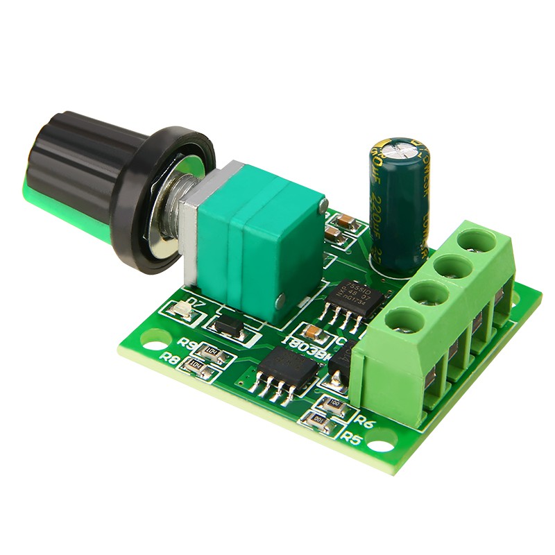 Bộ điều khiển tốc độ động cơ pwm dc 1.8v 3v 5v 6v 12v 2a thiết bị điều khiển tốc độ pwm module pwm