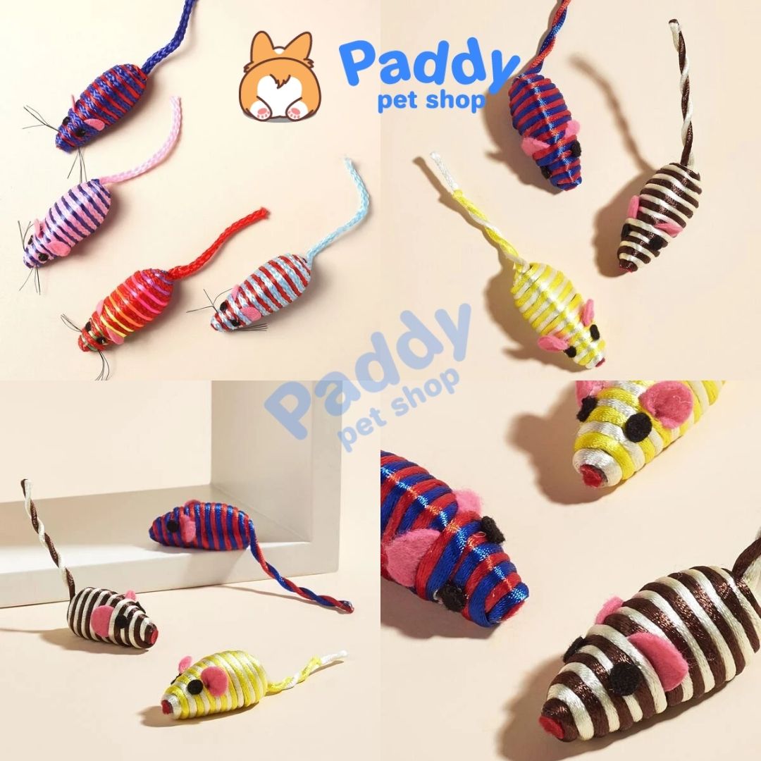 Đồ Chơi Cho Mèo Hộp 6 Chuột Mini CattyMan