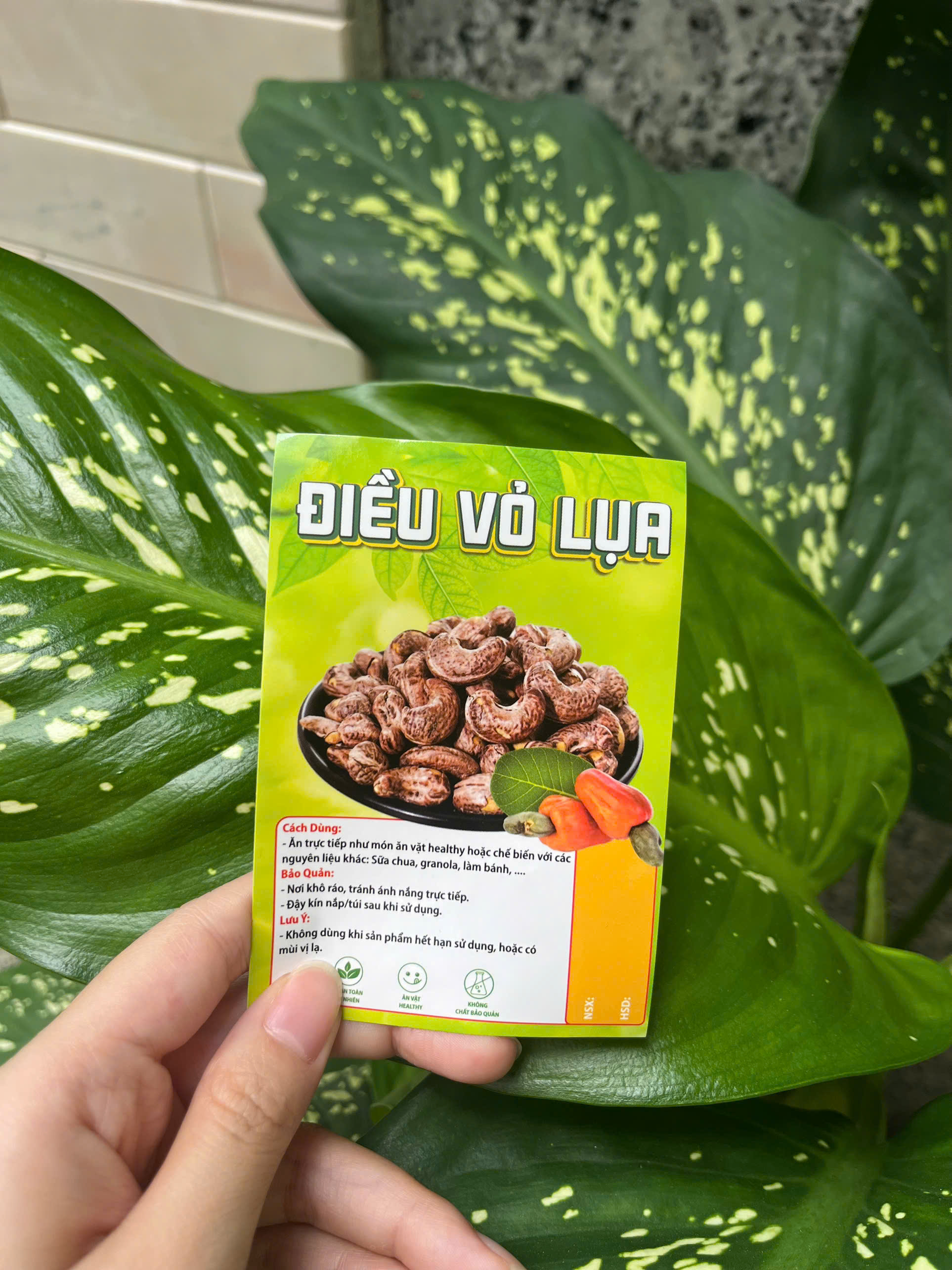 50 Tem Dán “Điều vỏ lụa” 7x10 cm - Cán Bóng, Dày, Đẹp