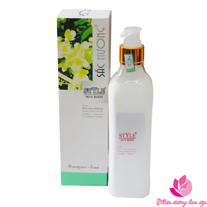 Kem dưỡng trắng Giữ ẩm Làm mịn da toàn thân SẮC HƯƠNG STYLE (250ml)
