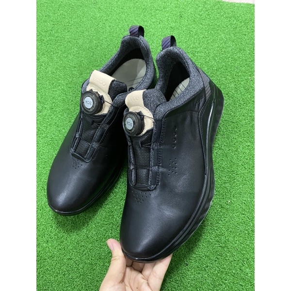 [SALE] Giày Golf Ecco Nút Vặn- đen huyền bí, mẫu mới 2022