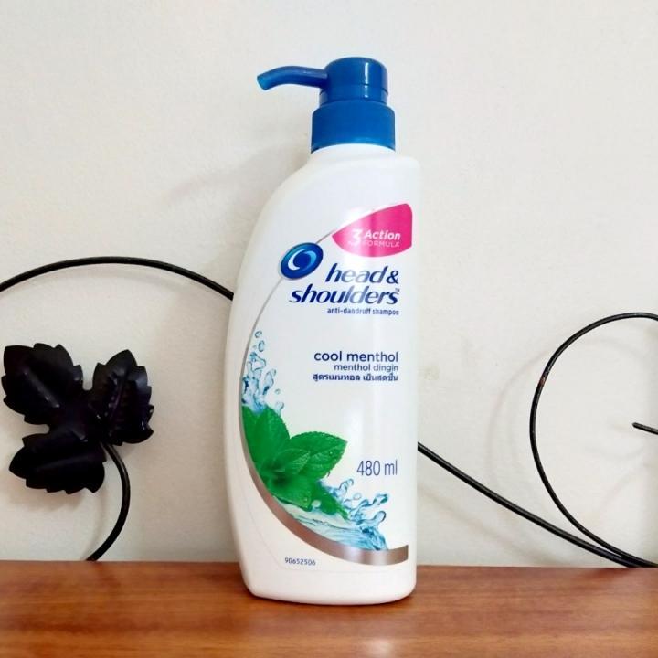 [HCM]Dầu gội Head Shoulder Thailand Bạc hà 480ml