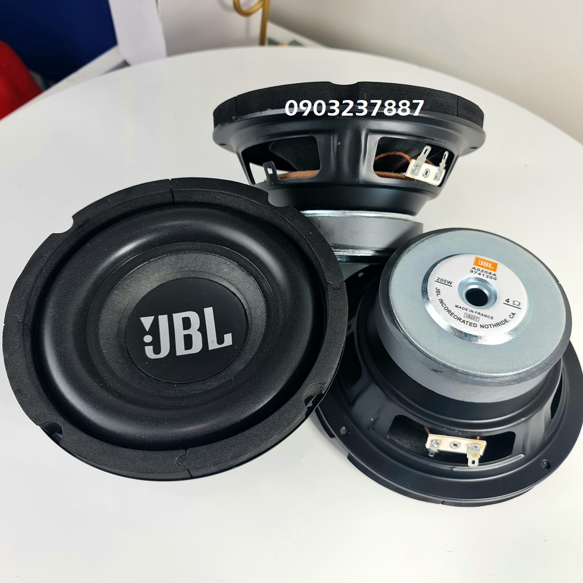 Củ loa sub jbl 16 trở kháng 4 ôm công suất max 200w - 6,5inh