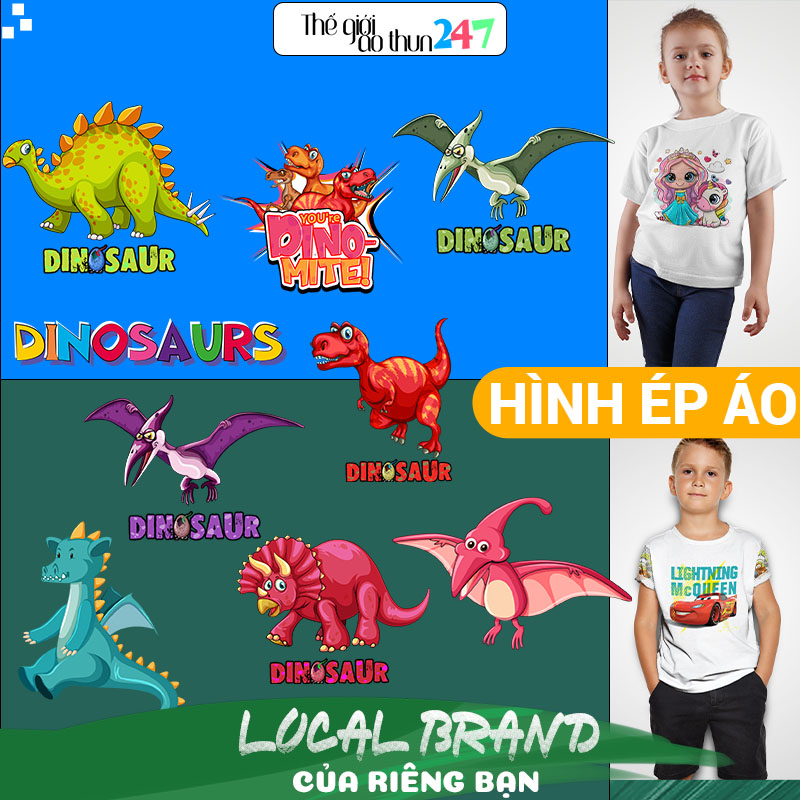 [Hình ủi, ép nhiệt] Hình dễ thương cho trẻ SN1