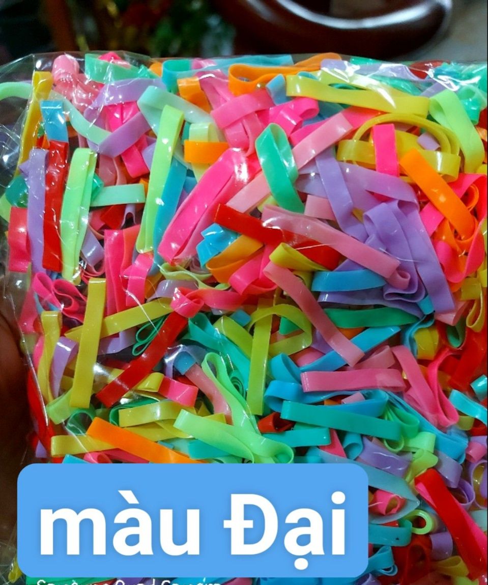 [HCM] TÚI 100 GR THUN CỘT TÓC NHIỀU MÀU , SIZE