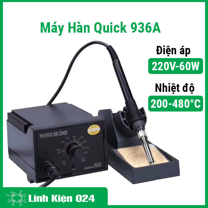 Máy Hàn Quick 936A Zin 220V-60W bảo hành 6 tháng