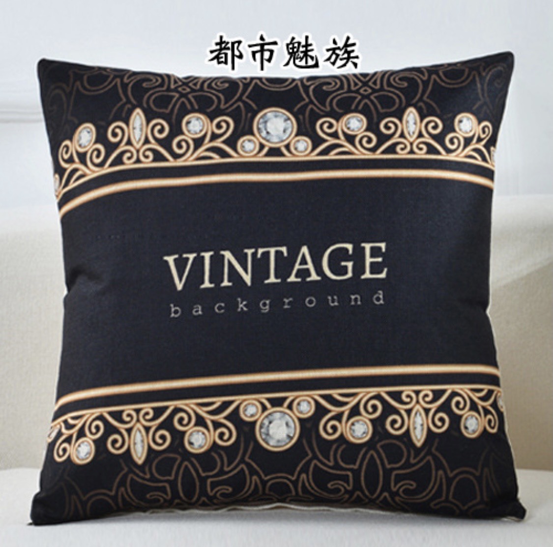 [CHỈ VỎ] VỎ Gối tựa lưng gối sofa gối trang trí BẮC ÂU NÂU SANG TRỌNG SBK067