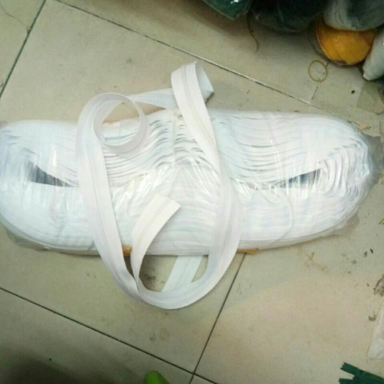 Khoá mét, dây khóa làm khóa chăn ga gối đệm,răng 5, răng 3, củ khóa đầu khóa - 10 m