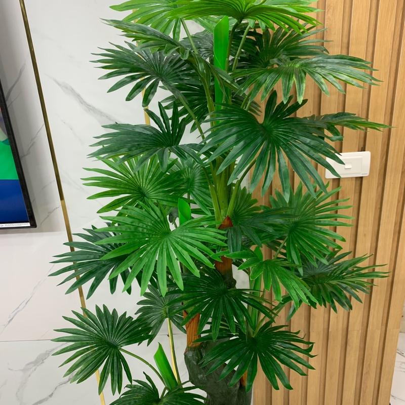 Cây giả, Cây cọ 4 nhánh cao 1,4m