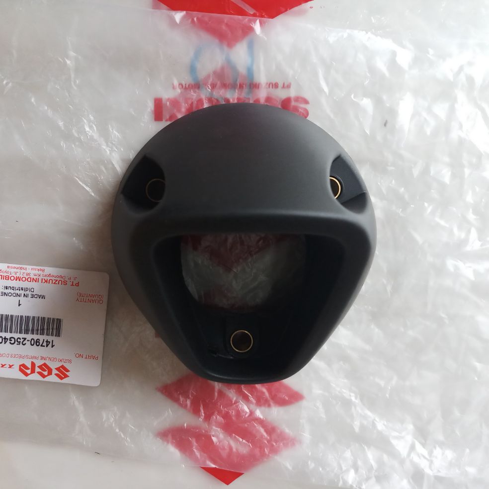 Nặp nhựa chụp đích pô Raider xăng cơ