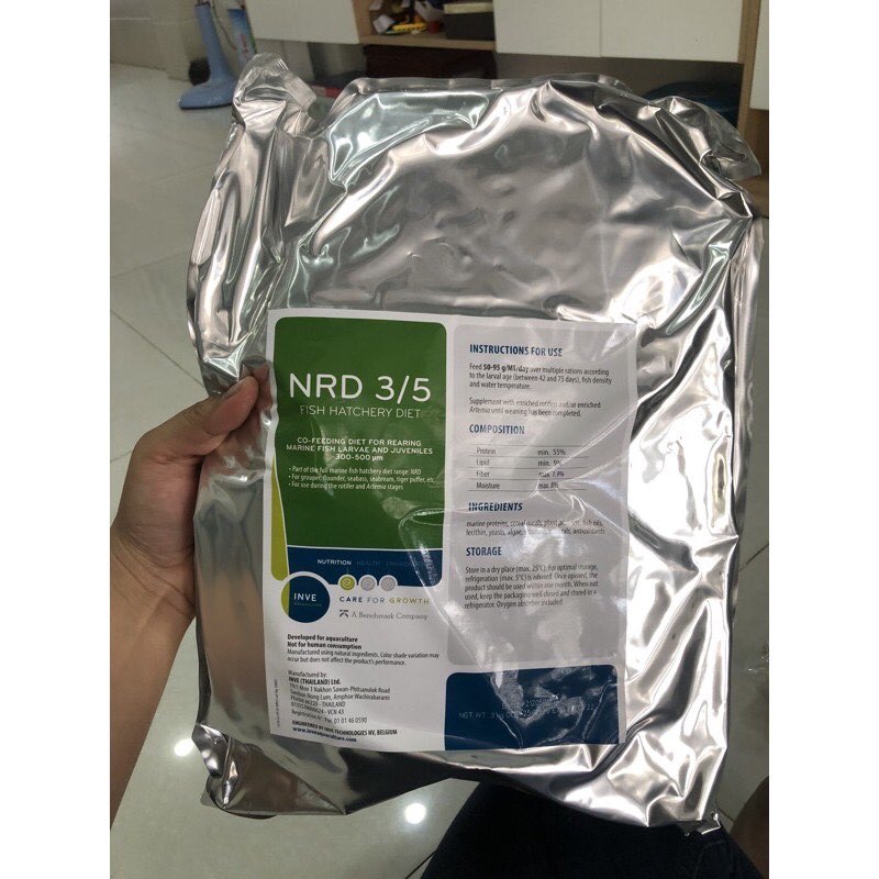 500gram-1kg cám thái 3/5 cho guppy betta cá cảnh các loại