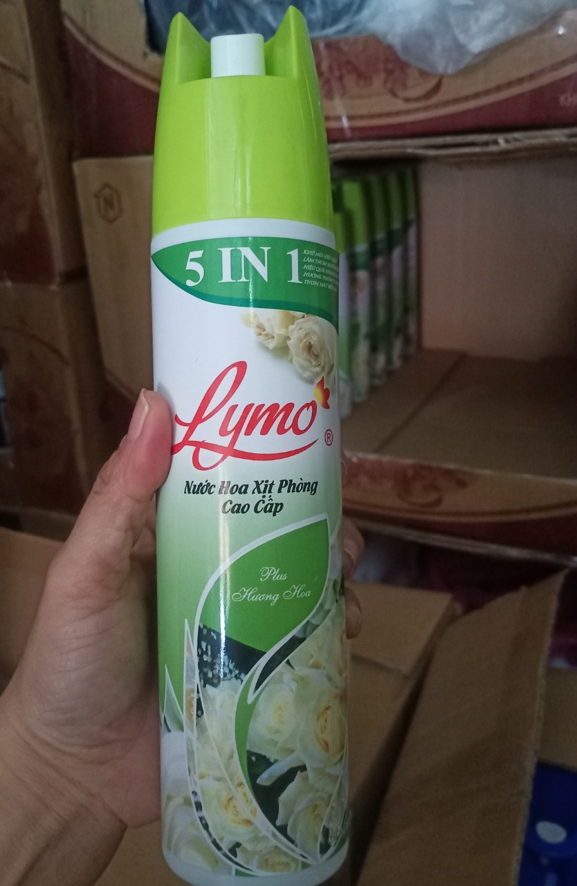 Xịt phòng Lymo 350ml Cao Cấp Làm Thơm Phòng