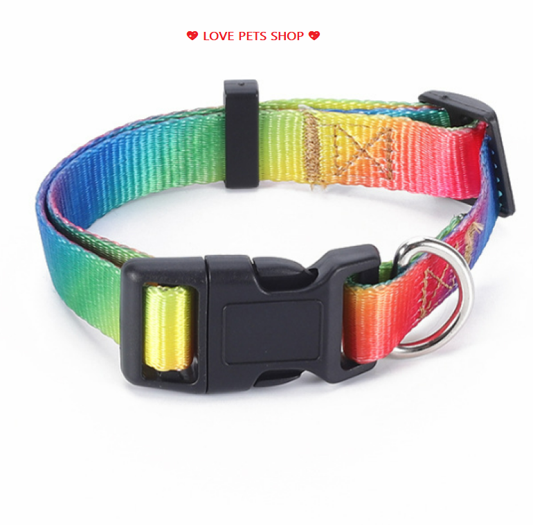 Bộ dây dắt bản dẹp kèm yếm và vòng cổ cho Chó Mèo nhỏ dưới 4kg - Love Pets Shop