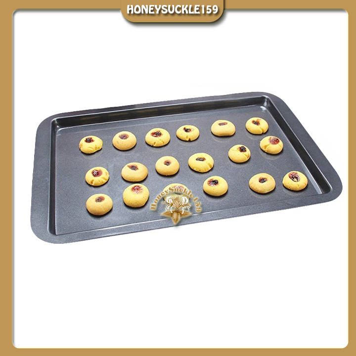 Khay Nướng Bánh Chống Dính Hình Chữ Nhật Kích Thước 43*29*2cm Cho Lò 80LL