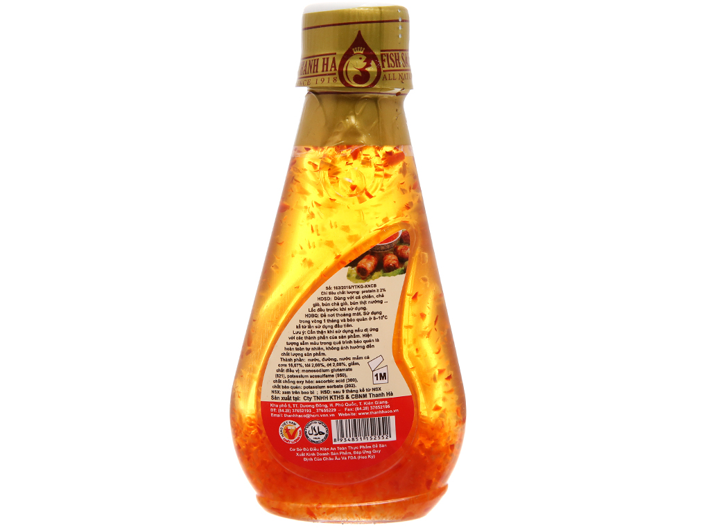 [HCM - Nhu Yếu Phẩm] Nước Mắm Tỏi Ớt Pha Sẵn Thanh Hà - Chai 150ml