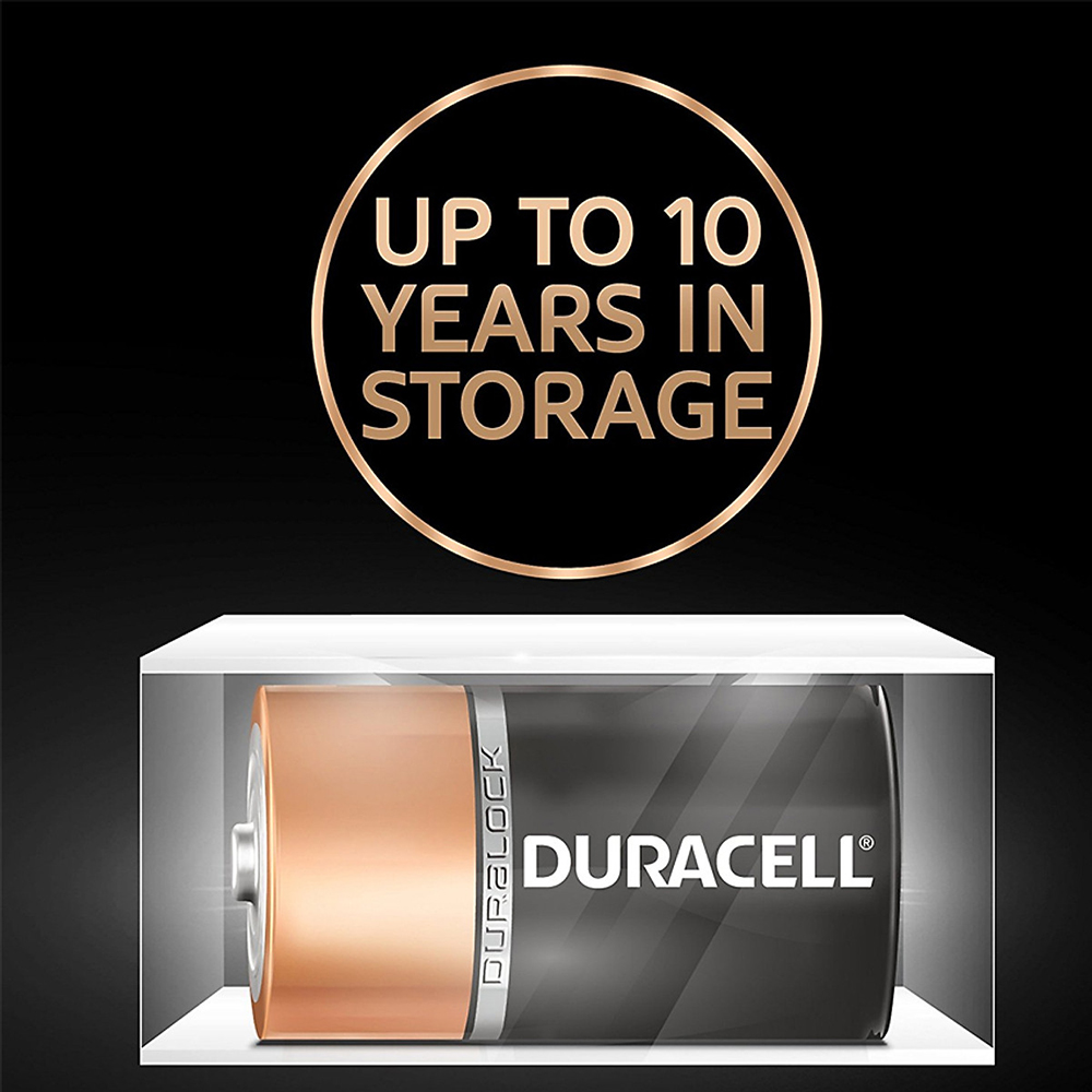 Combo 5 Vỉ pin trung C Duracell Alkaline (1 vỉ 2 viên) cao cấp