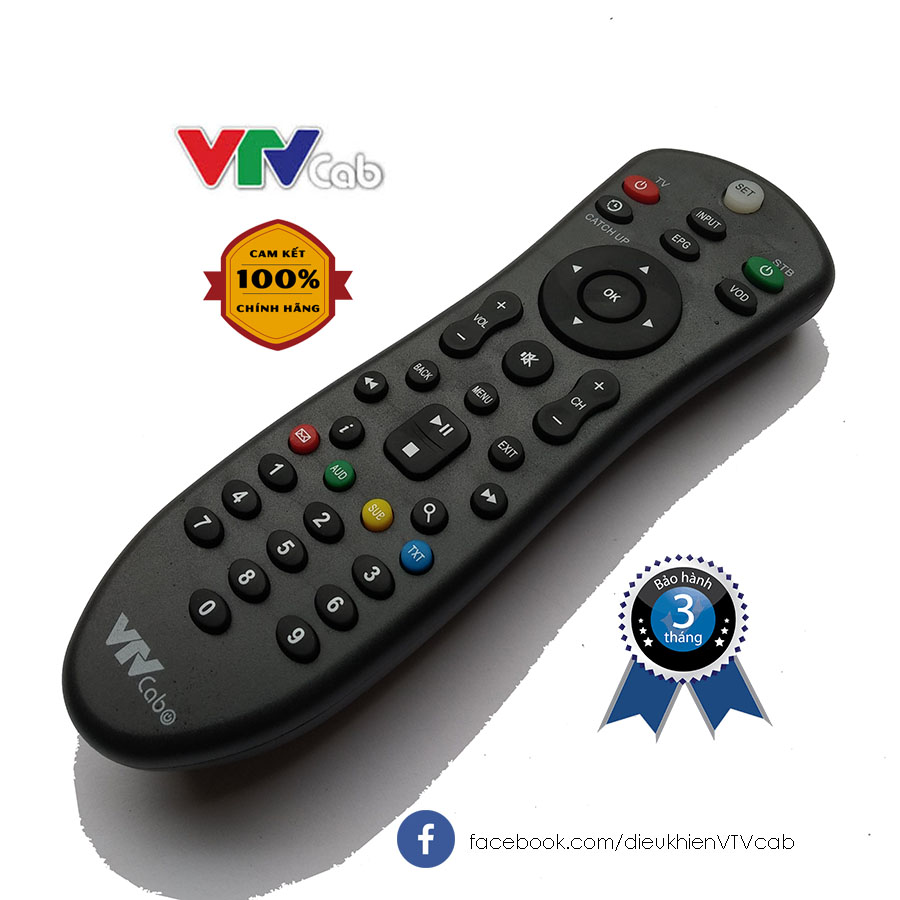 ĐIỀU KHIỂN ĐẦU VTVCAB CHÍNH HÃNG
