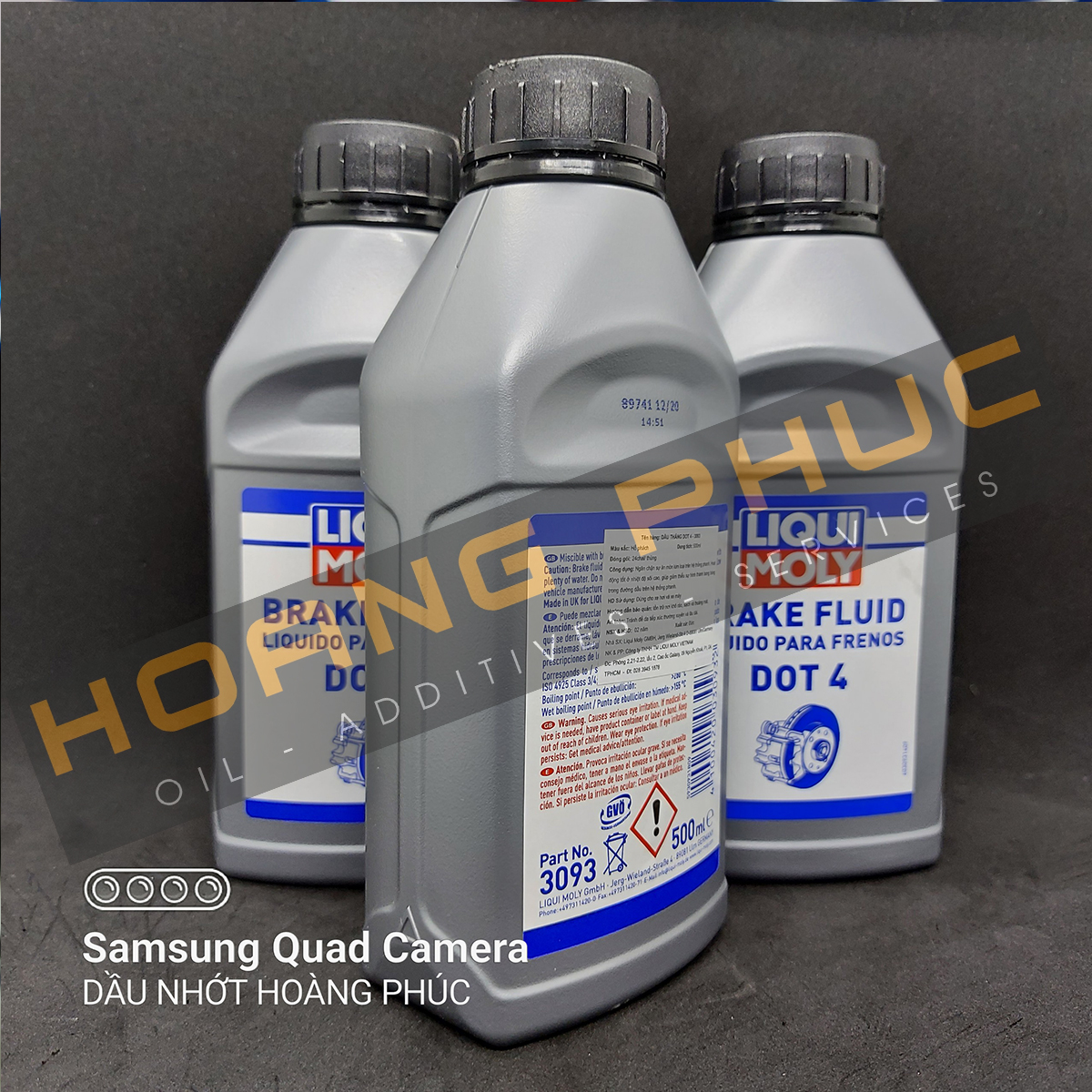 Dầu thắng LIQUI MOLY Dot 4 500ml