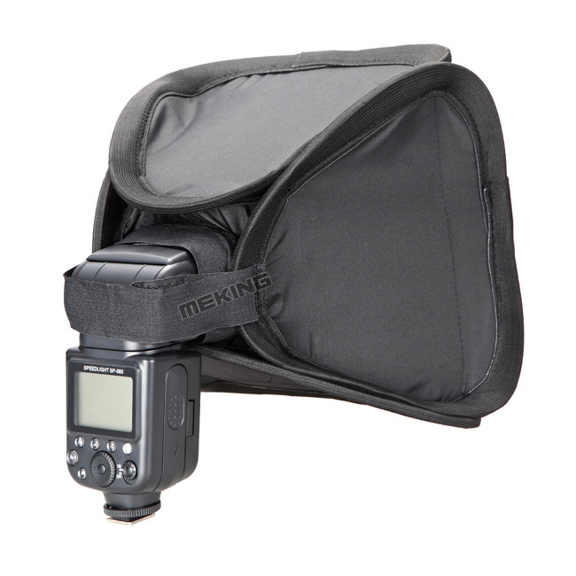 Selens 23cm Mini Softbox Diffuser Bounce For SpeedLight Flash Foldable Soft box for DSLR Camera Speedlite -intl