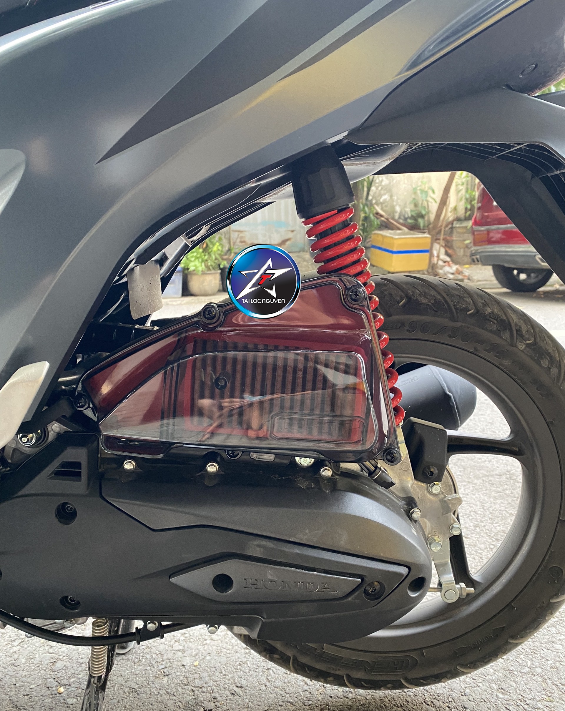 COMBO LỌC GIÓ VÀ ỐP PÔ E TRONG SUỐT SCOOPY 2017-2020