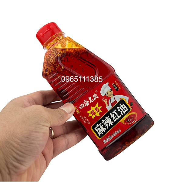 Dầu Ớt Vừng Cay Tê 400ml