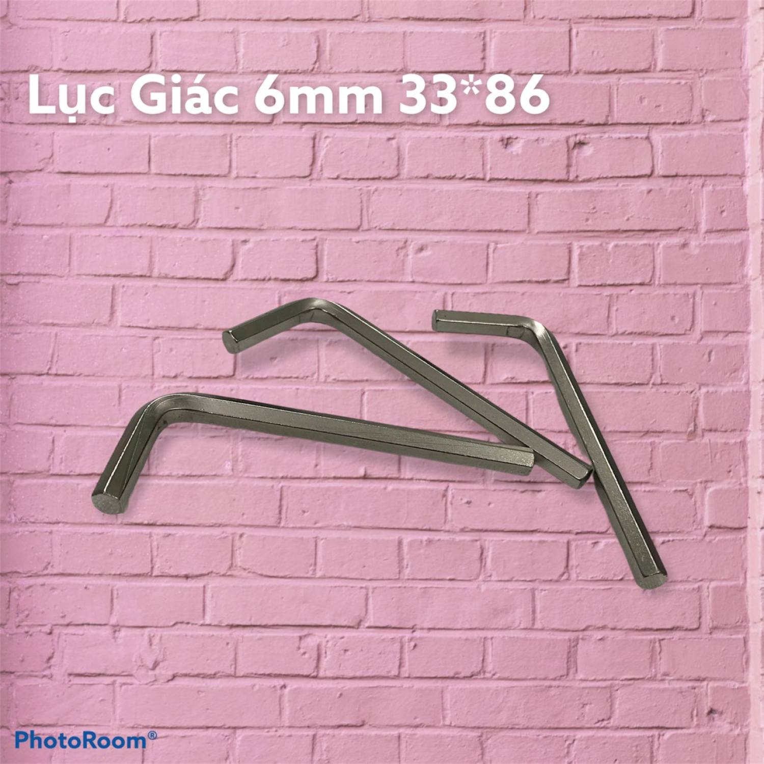 Lục giác 6mm (dài 33*86mm, 6ly)