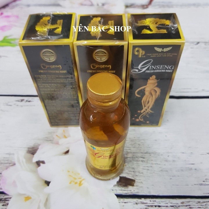 Nước Củ Nhân Sâm Tươi Hàn Quốc 120ml Chai