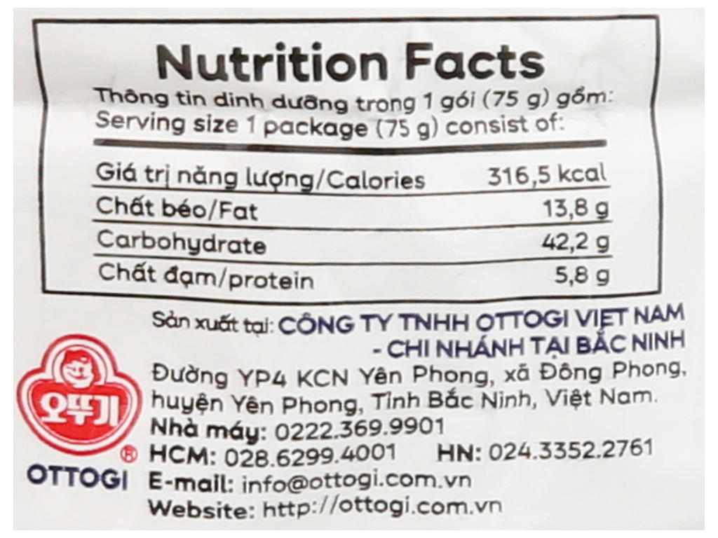 CB 10 GÓI MÌ JIN OTTOGI TRỘN BBQ VỊ BÒ 75GR- 52903