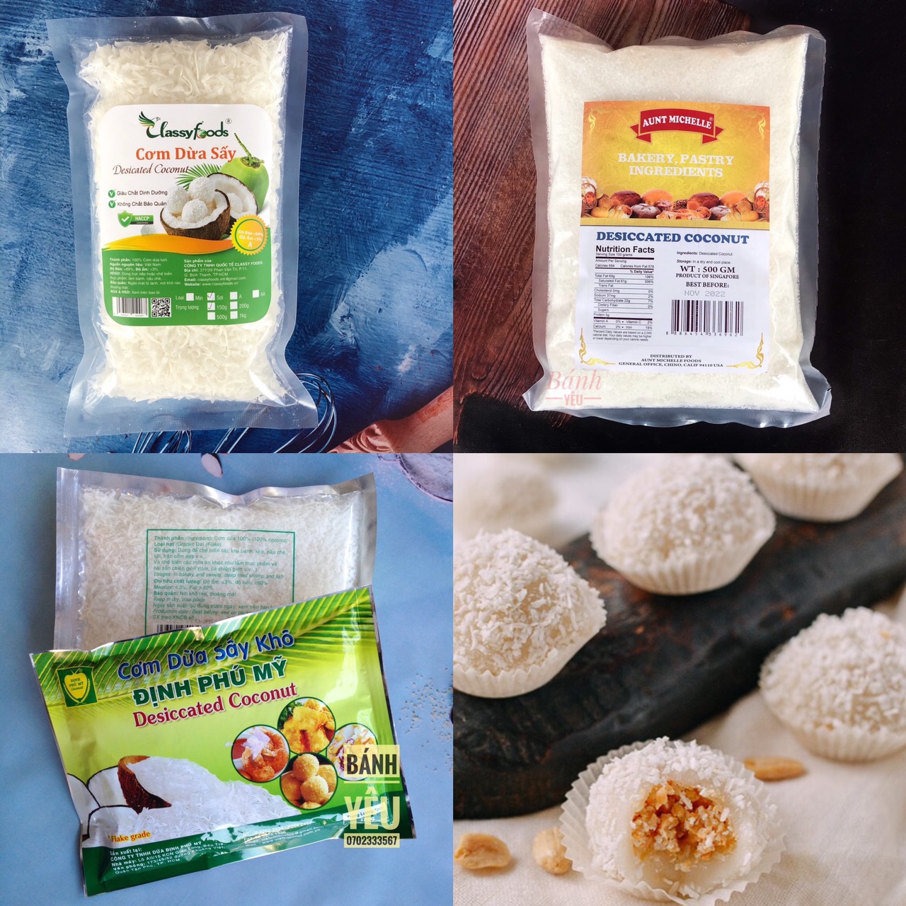 Cơm Dừa Sấy Khô loại 1