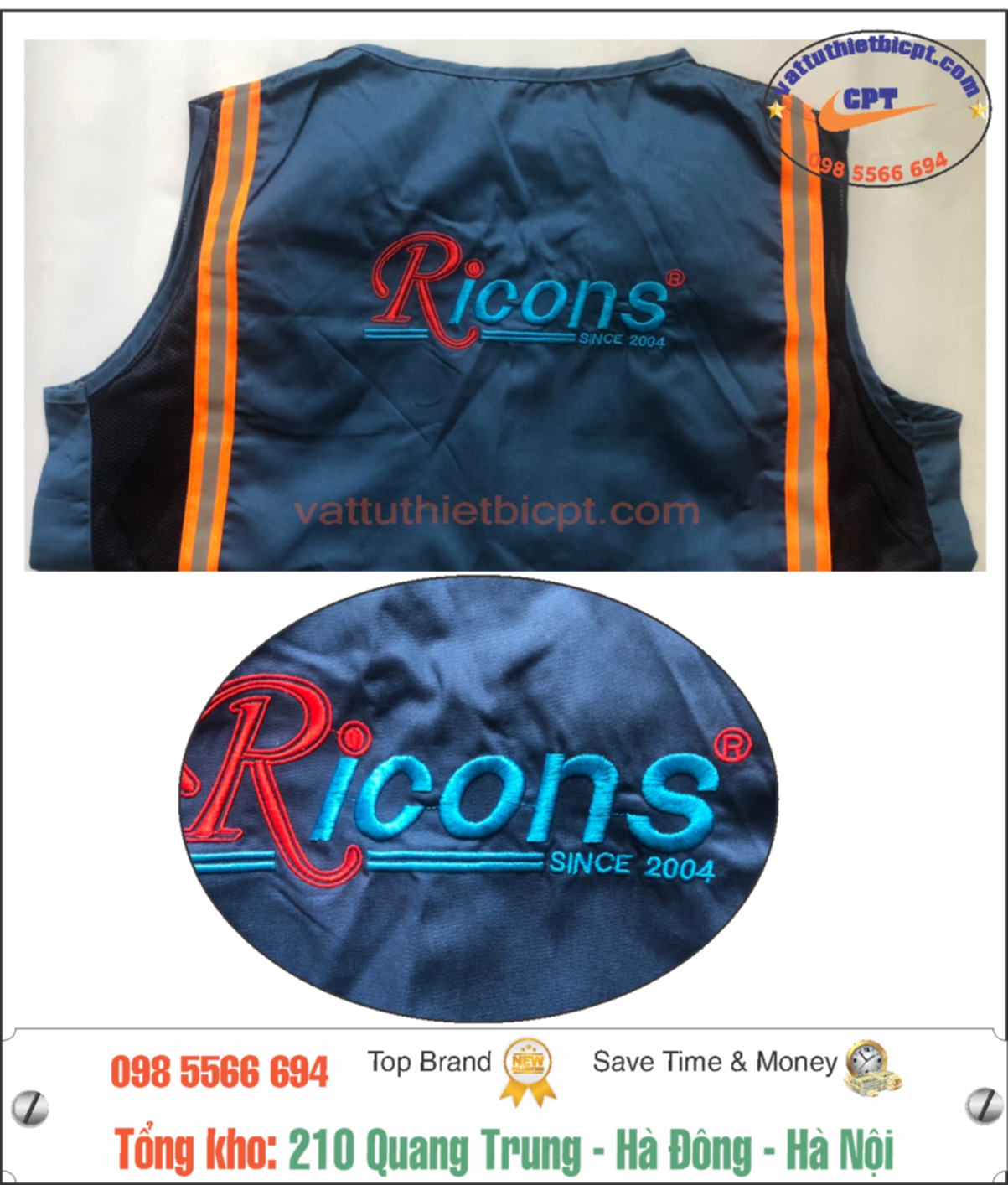Áo Kỹ Sư Ricons [Set 5 áo]