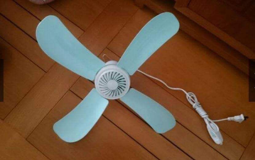 quạt trần mini, quạt treo trong màn