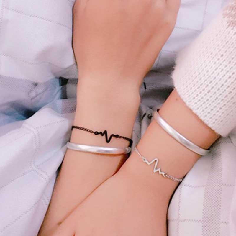 Combo 3 Vòng Tay Nhịp Tim Cá Tính hap1674