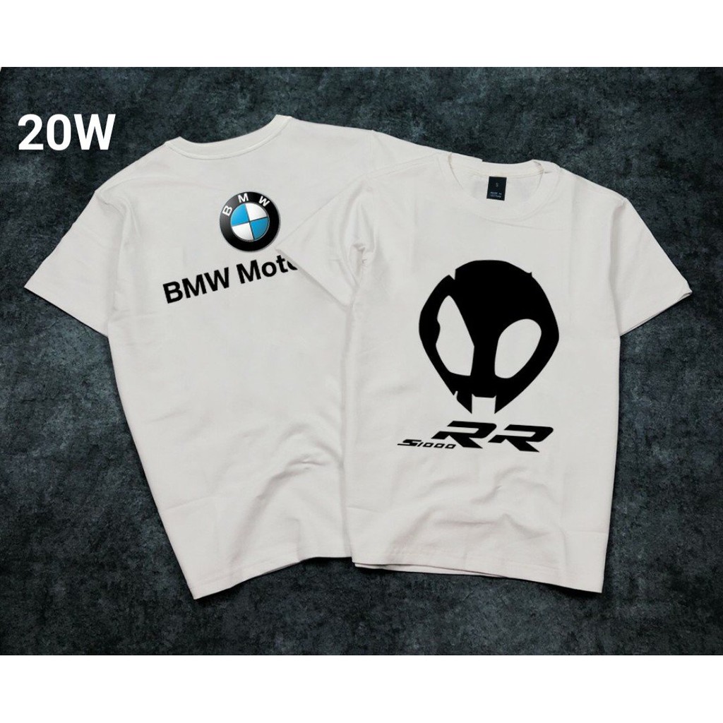 (SALE 50%)Áo Thun BMW S1000RR Biker Cotton Cao Cấp