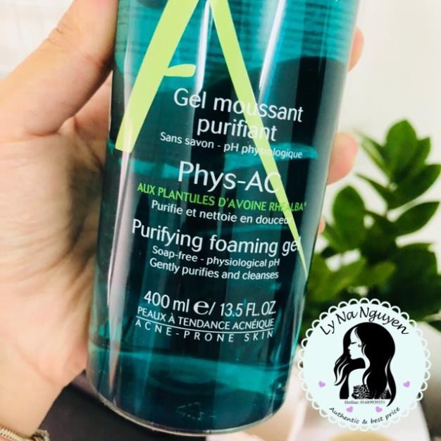 Sữa rửa mặt ADERMA 400ml => dịu nhẹ cho mọi loại da