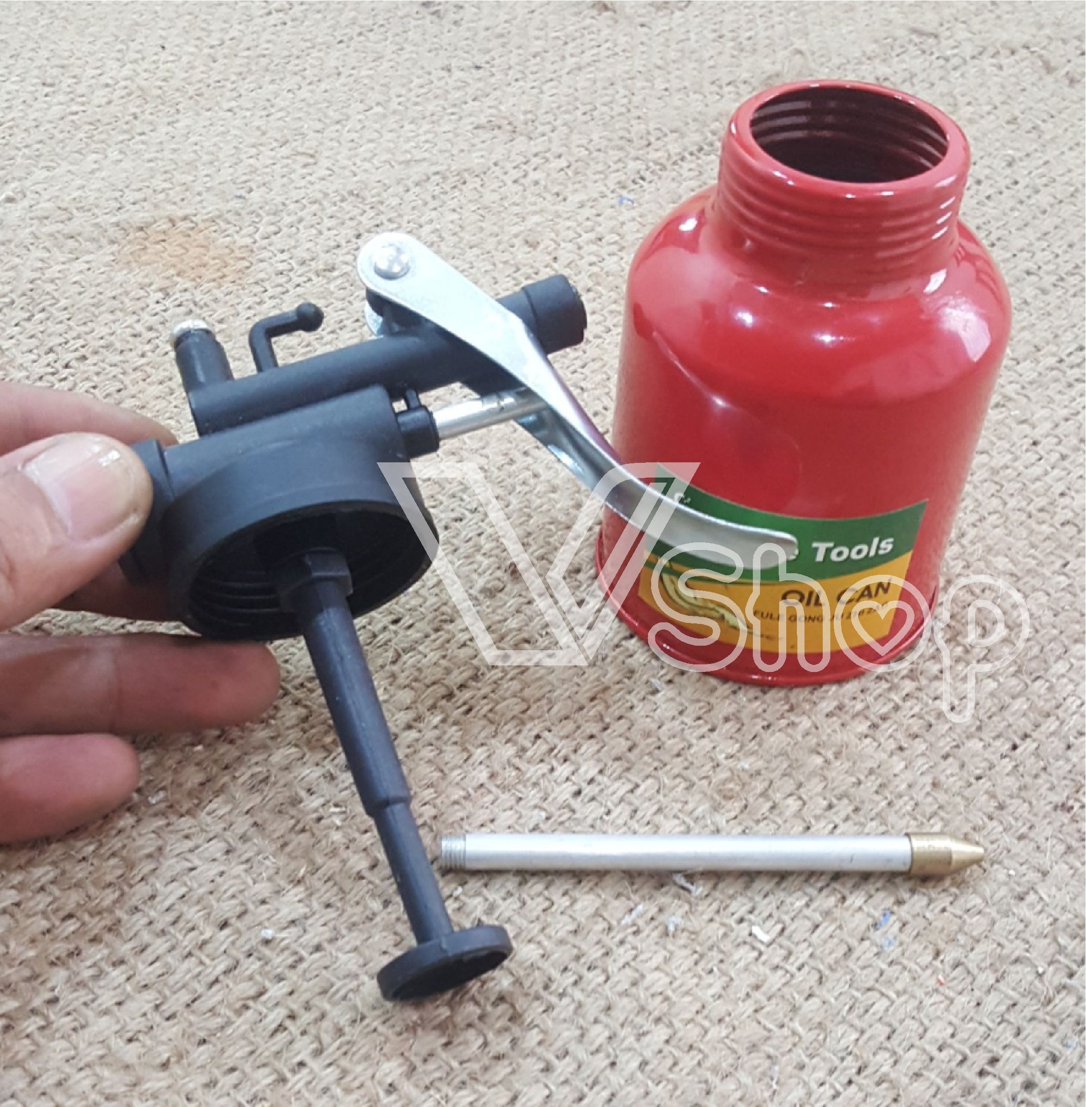 bình bơm nhớt, tra dầu, vịt dầu