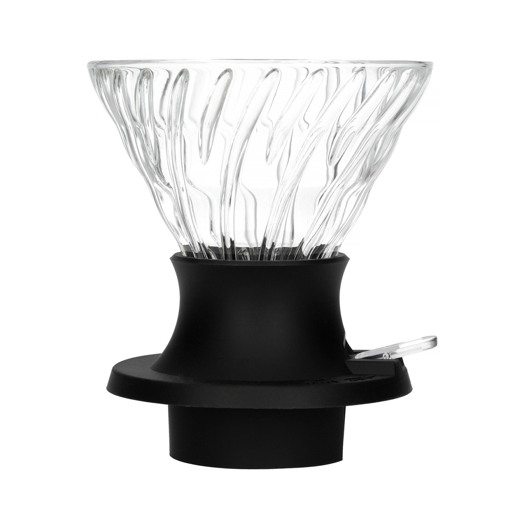Phễu thủy tinh Hario Immersion Dripper Switch (SSD-200-B) | Pha cà phê pour-over dễ dàng