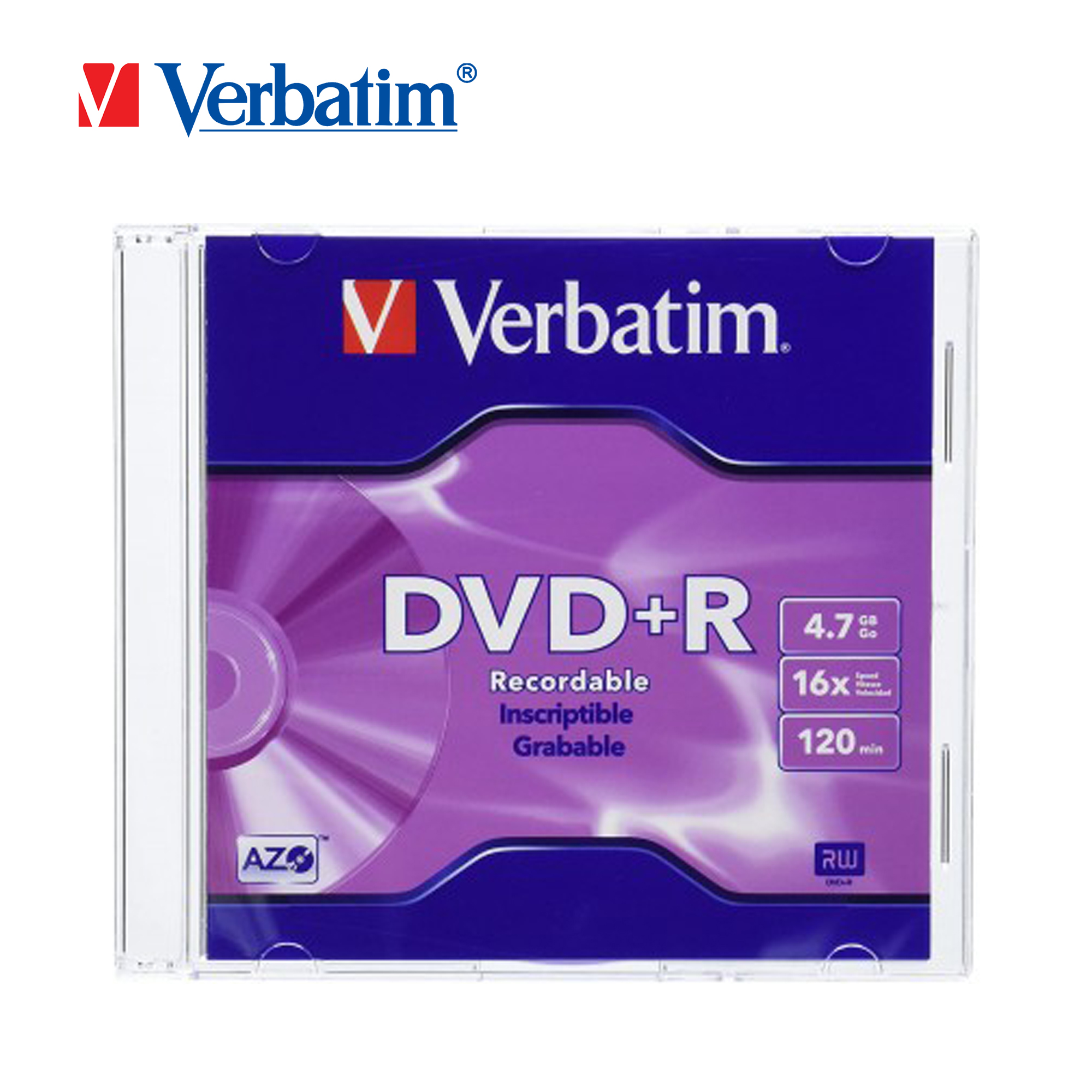 Đĩa Verbatim DVD+R 4.7GB 16X 10k SC