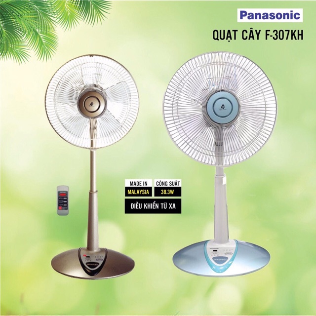 [HCM]Quạt LỮNG Panasonic F-307KHS (Bạc) / F307KHS / F307KH / F 307KHS / F-307KH