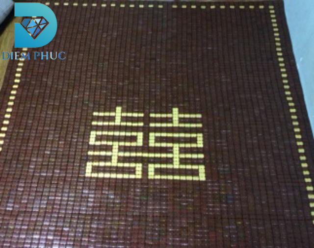 [HCM]1m6 x 1m9 -CHIẾU TRE - CHIẾU TRÚC CAO CẤP HẠT ĐEN CÓ VIỀN