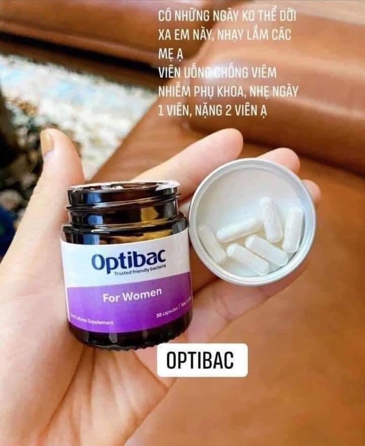 Men Vi Sinh Optibac Probiotics Tím, 30 viên