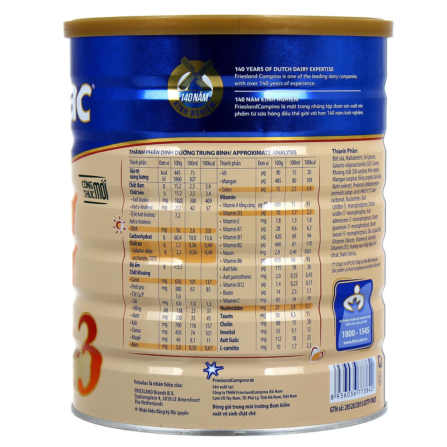 Frisolac Gold 3 1.5kg
