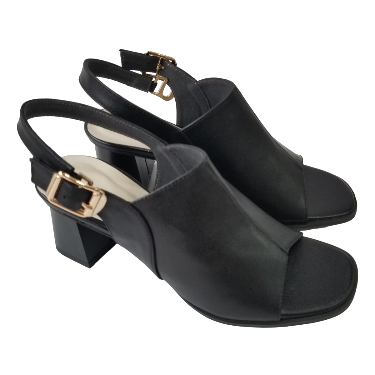Giày Sandal Cao Gót Nữ BIGBEN Da Bò Thật Cao 5 Phân CG159